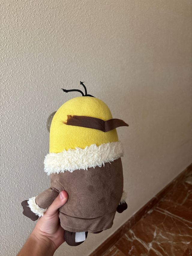 Peluche Minion con abrigo