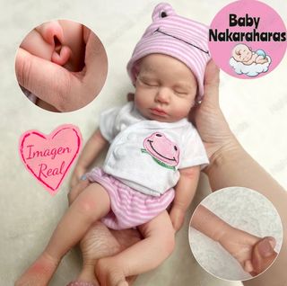 Bebé reborn muñeca silicona flexible