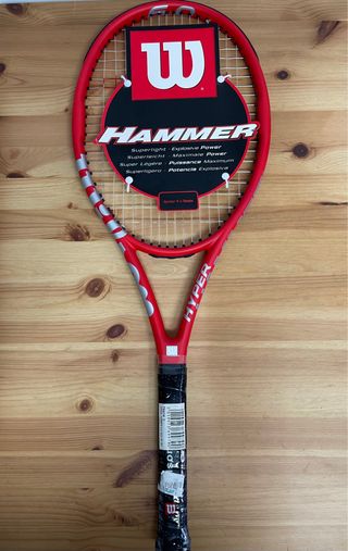 Raqueta de Tenis Wilson Hammer Hyper Roja