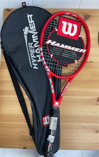 Raqueta de Tenis Wilson Hammer Hyper Roja