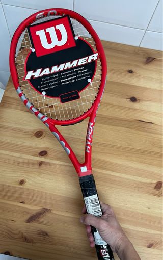 Raqueta de Tenis Wilson Hammer Hyper Roja