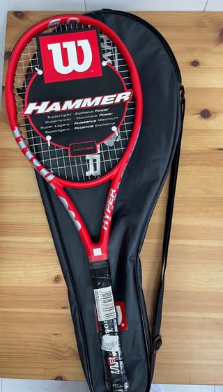 Raqueta de Tenis Wilson Hammer Hyper Roja