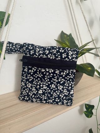 Portadocumenti/portamonete fantasia fiori