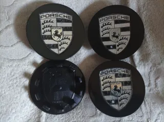 Tapabujes Porsche N-P 76mm centro rueda llanta log