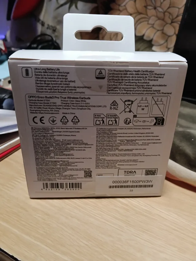 Oppo Enco Buds3 Pro Blancos