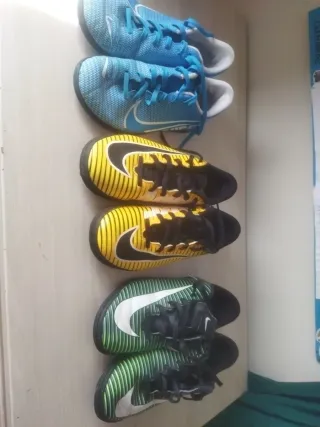 3 Zapatillas Nike Niño Talla 37.5