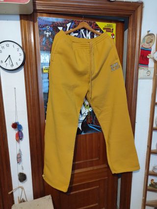 Pantalones de chándal Raw Blue amarillos