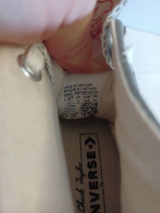 Converse Chuck 70 Canvas Talla 37.5