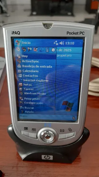 HP iPAQ Pocket PC Plata