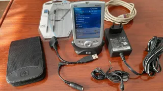HP iPAQ Pocket PC Plata
