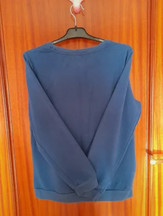 Jersey azul de Daisy con lentejuelas