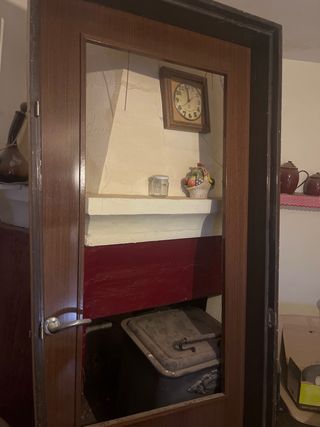 Puertas de interior madera oscura