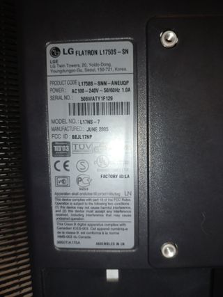 Pantalla LG f funcionando perfectamente 