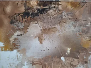 Cuadro abstracto moderno