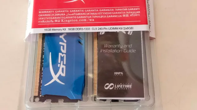 16Gb Memoria Kingston HyperX DDR3-1333