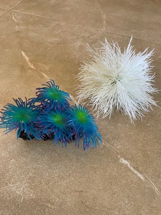 Plantas artificiales acuario