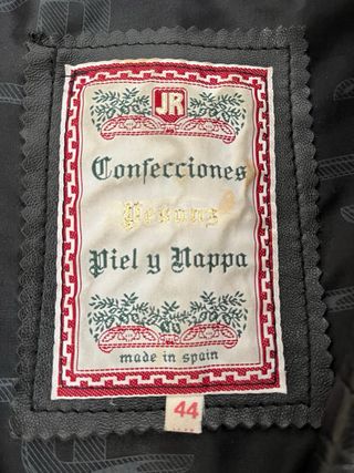 Chaqueta JR de piel auténtica de mujer