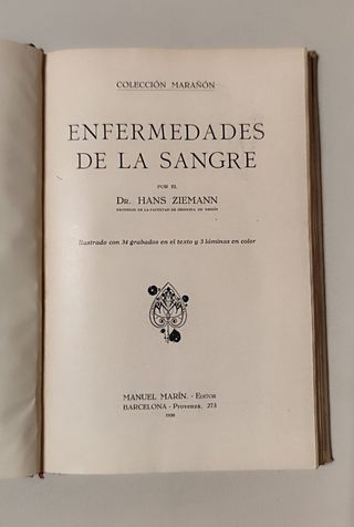 Medicina Colección Marañón