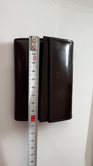 Monedero Furla Piel Marrón Compacto