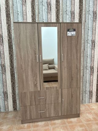 Armario Ropero 2, 3 o 4 Puertas + Espejo Nuevo