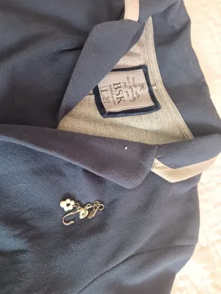 Chaqueta Americana Azul y Gris