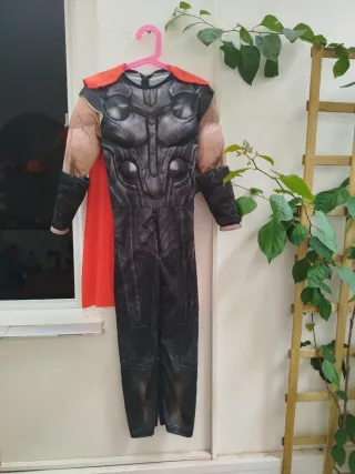 Disfraz Thor niño T.4/6 con casco