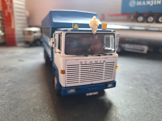 Camión Scania 1:43 Ixo Altaya salvat eligor 