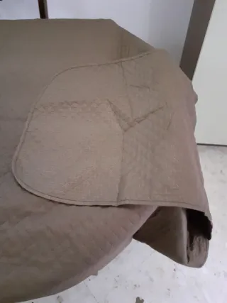 Copridivano 3 posti marrone