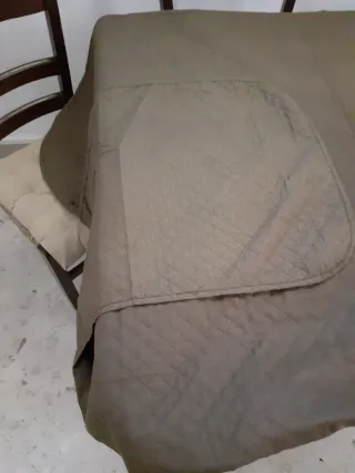 Copridivano 3 posti marrone