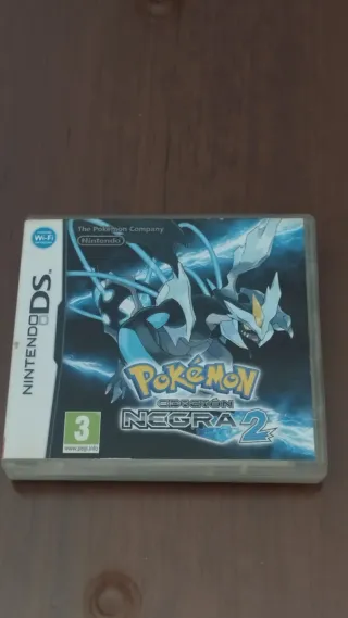 Caja Pokémon Negro 2 Edición Negra DS