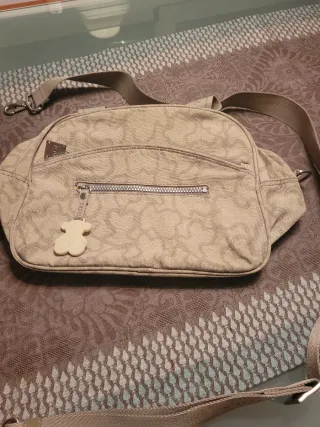 Bolso Tous Mano y Bandolera Beige