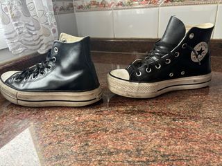 Converse Botas Negras Plataforma