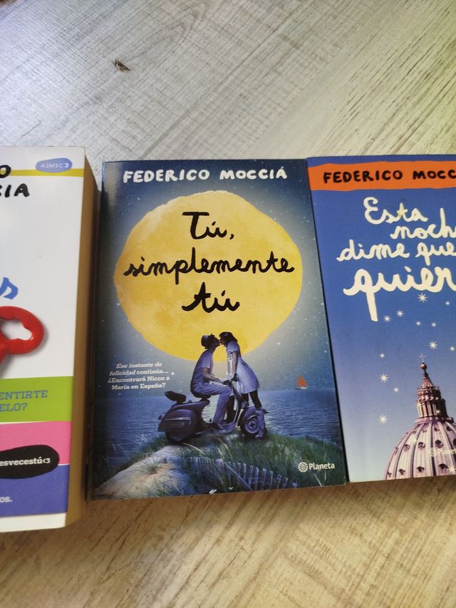 Libros Federico Moccia precio unidad