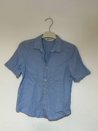 Camisa H&M niño azul