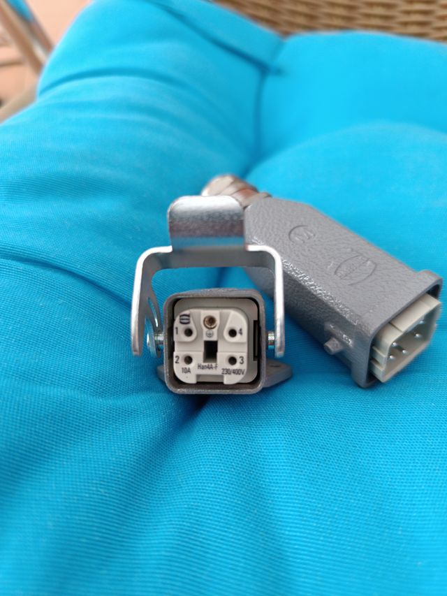 Conector Industrial 4 Pines