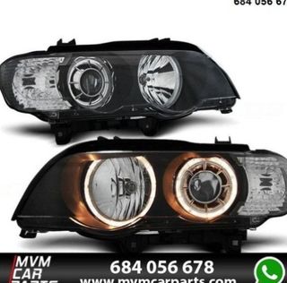 Faros delanteros Angel eyes BMW X5 E53 99-03