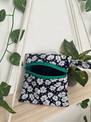 Portadocumenti/portamonete fantasia fiori