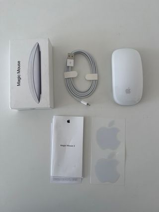 Ratón Magic Mouse 2 Apple Plata/Blanco