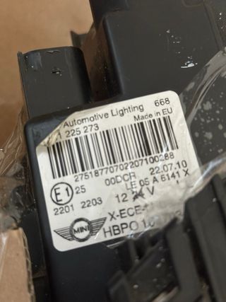 Faros Xenon Mini R56