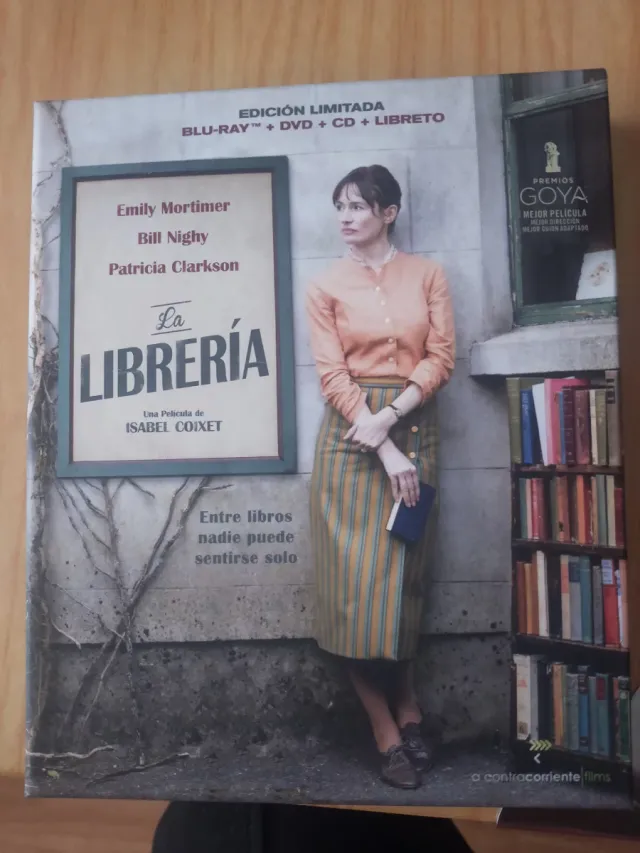 La Librería Blu-ray + DVD + CD + Libreto