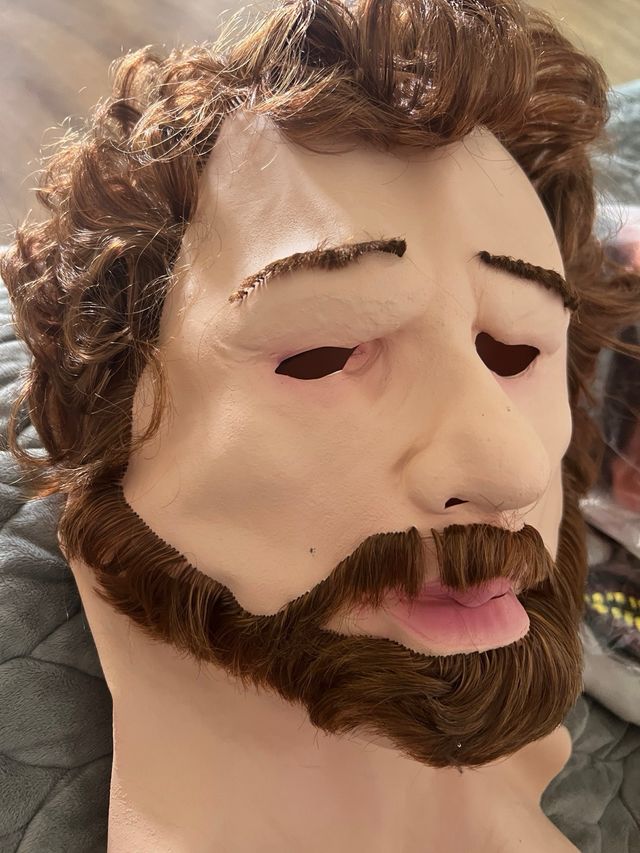 Máscara de resina Halloween