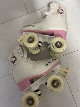 Patines Vintage Hello Kitty 4 Ruedas talla 31