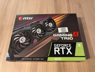 Tarjeta Gráfica MSI RTX 3070 GAMING X TRIO