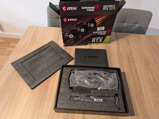 Tarjeta Gráfica MSI RTX 3070 GAMING X TRIO