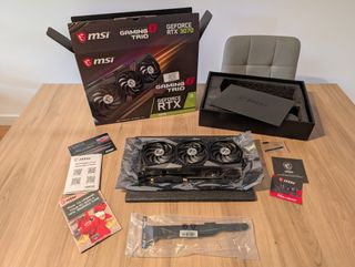 Tarjeta Gráfica MSI RTX 3070 GAMING X TRIO