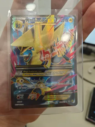 M Manectric EX Carta Pokémon NM