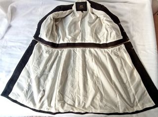 Abrigo Mango Negro Talla M