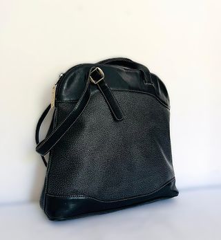 Borsa Borbonese Redwall Vintage Pelle Nera