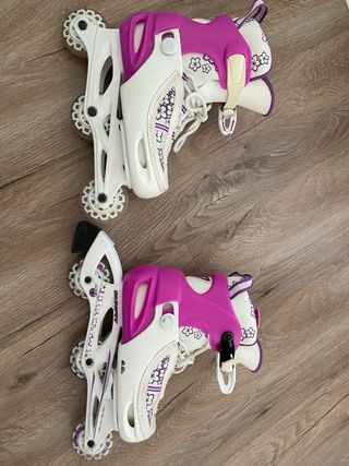 Patines en línea infantiles talla ajustable 35-38