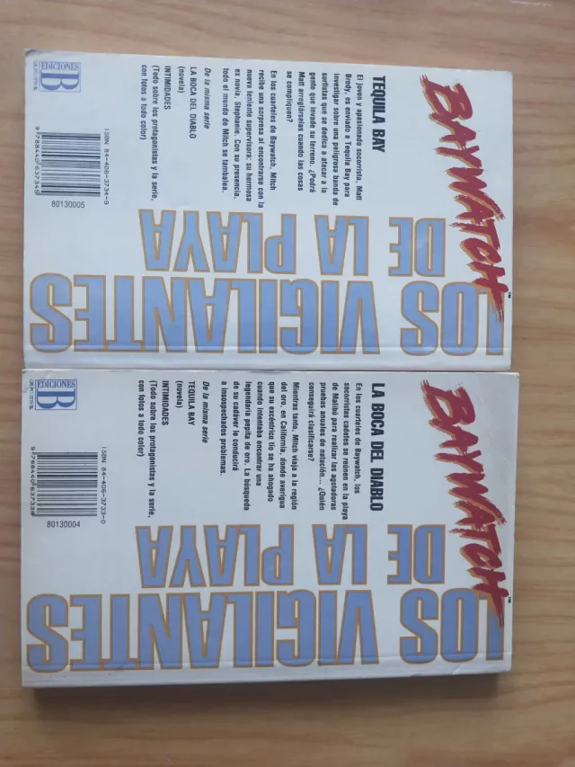 Los vigilantes de la playa 2 novelas